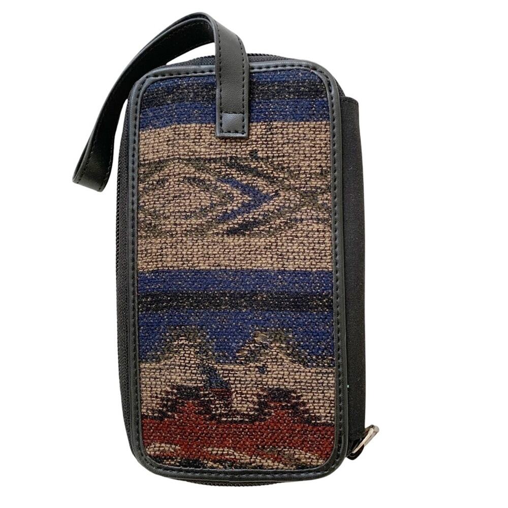 Pendleton Aztec Indian Blanket Wool Zippered Wris… - image 2